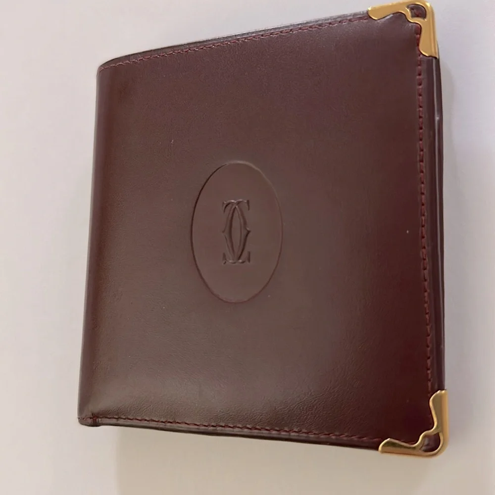 CARTIER || Unisex Bifold Wallet. Sz. OS - Picture 3 of 13